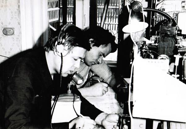  Команда Пушкинского радиоклуба UK3DAE в телефонных соревнованиях, операторы UV3HD и UW3HO (70-е годы)