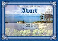 Внешний вид диплома RRA (RUSSIAN ROBINSON AWARD)