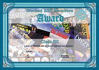 Внешний вид диплома W-RRC-A (WORKED RRC MEMBERS AWARD)