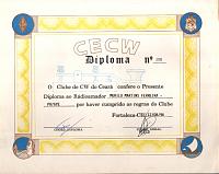 Внешний вид диплома CECW AWARD (CEARA CW)