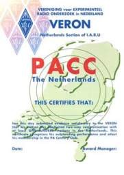 Внешний вид диплома PACC (PA CENTURY CLUB)