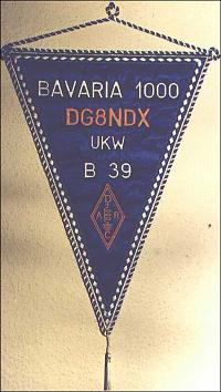 Внешний вид диплома BAVARIA-1000 (BAVARIA 1000 WIMPEL)
