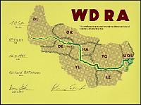 Фотография диплома WDRA (WORKED DANUBE RIVER AWARD)