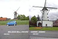 Внешний вид диплома BELGIAN MILL AWARD