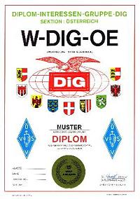 Фотография диплома W-DIG-OE (WORKED DIG OE MEMBERS)