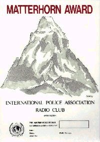 Внешний вид диплома MATTERHORN AWARD