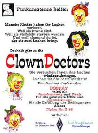 Внешний вид диплома CLOWN DOCTORS - AWARD