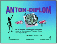 Внешний вид диплома ANTON DIPLOM