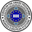 Внешний вид диплома Значок EUPSK-800 BADGE