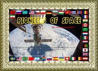 Внешний вид диплома PIONEERS OF SPACE (Пионеры космоса)