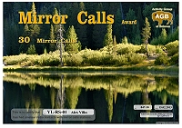 Внешний вид диплома MIRROR CALLS 30