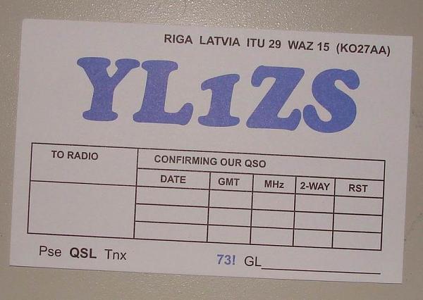 YL1ZS YL1ZS