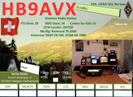HB9AVX HB9AVX