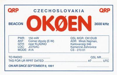 OK0EN OK0EN