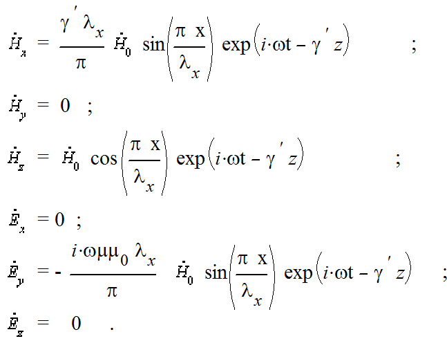 Рис 5. Основные выводы из уравнений Максвелла 