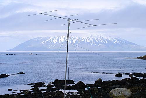 Фото антенна Yagi на 50 МГц