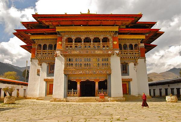 A52PD Гангтей дзонг, Бутан.