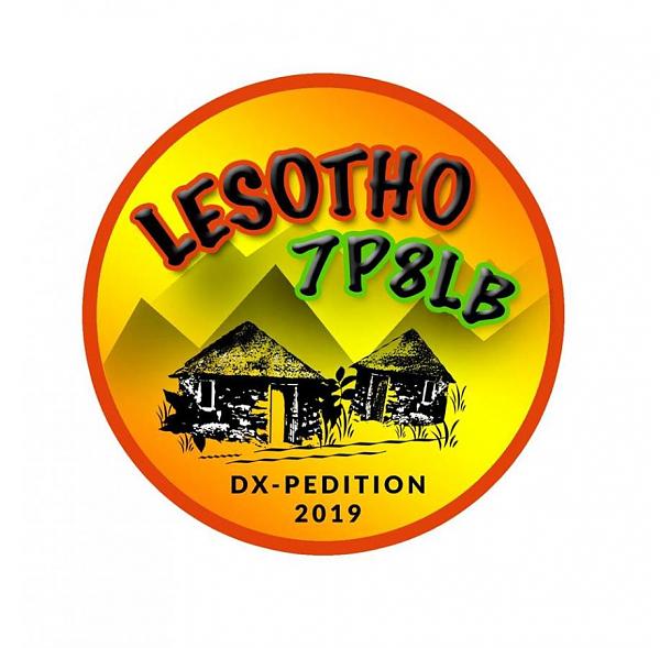 7P8LB Лесото Логотип экспедиции