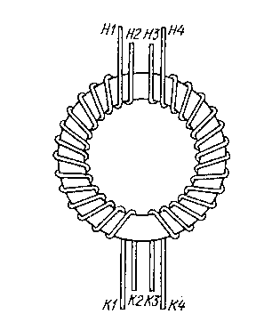 Симметрирующее устройство на ферритовом кольце