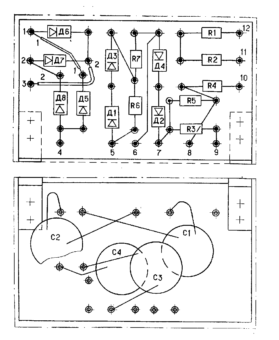 Осциллограф С1-76, схема