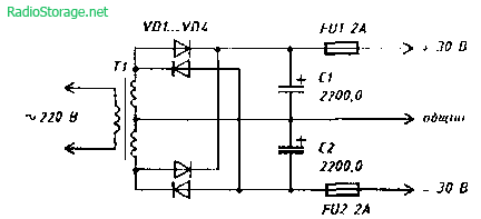 Линейный усилитель мощности на МОП транзисторах ( 60Вт )