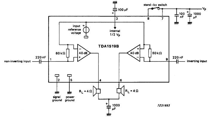 Td1507t5 схема включения