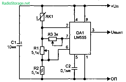 Простые термостабилизаторы на LM555