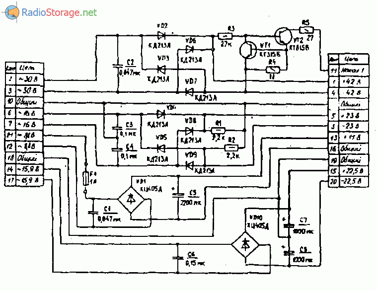 Корвет 100у 068см схема