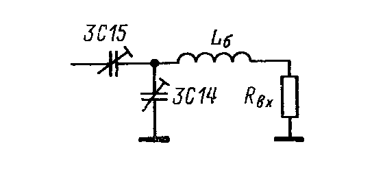 Эквивалентная схема базовой цепи транзистора 3Т3