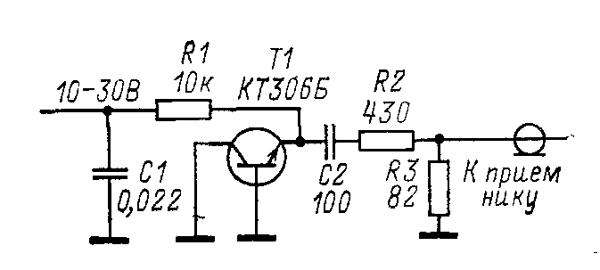 Схема генератора шума