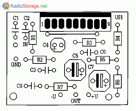 Мощный усилитель на микросхеме TDA1514A (2x50 Вт), схема