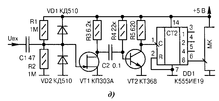 Усилители на транзисторах и микросхемах (для МК)